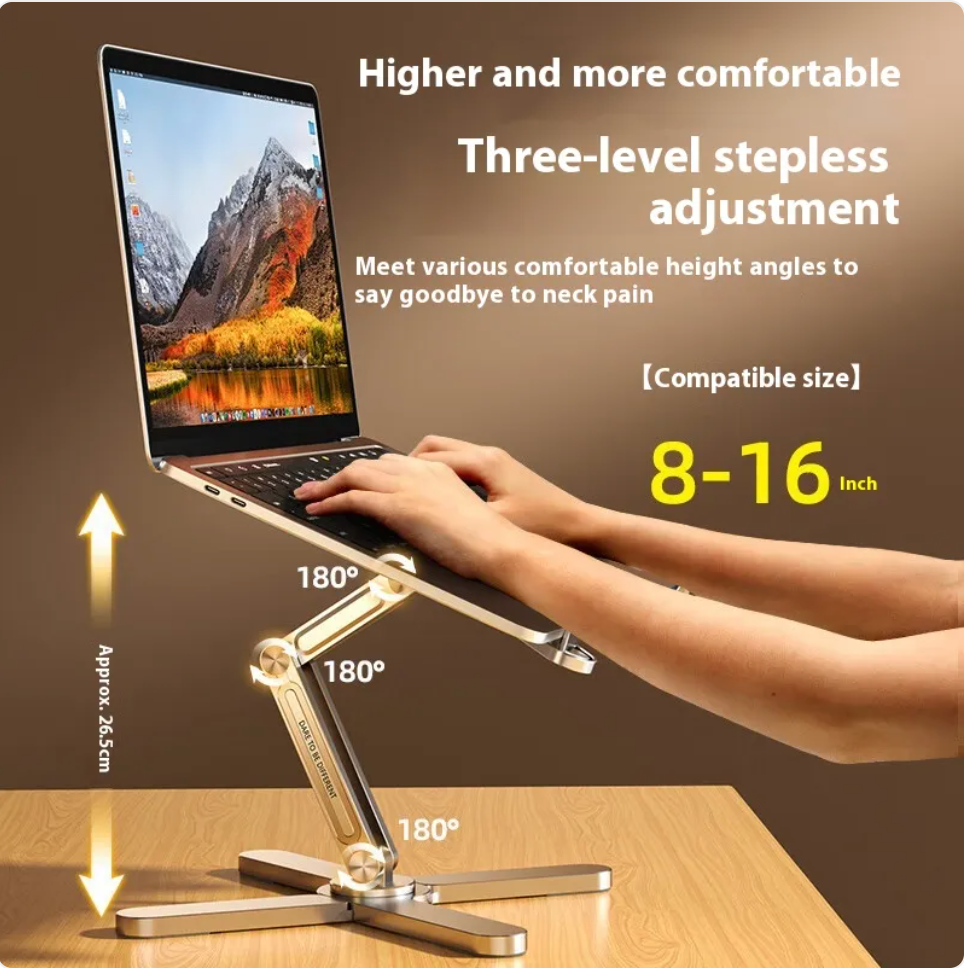 Aluminum Folding Laptop Stand